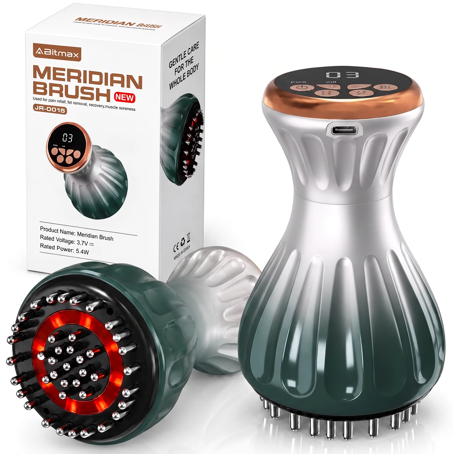 Charging the Abitmax body massager
