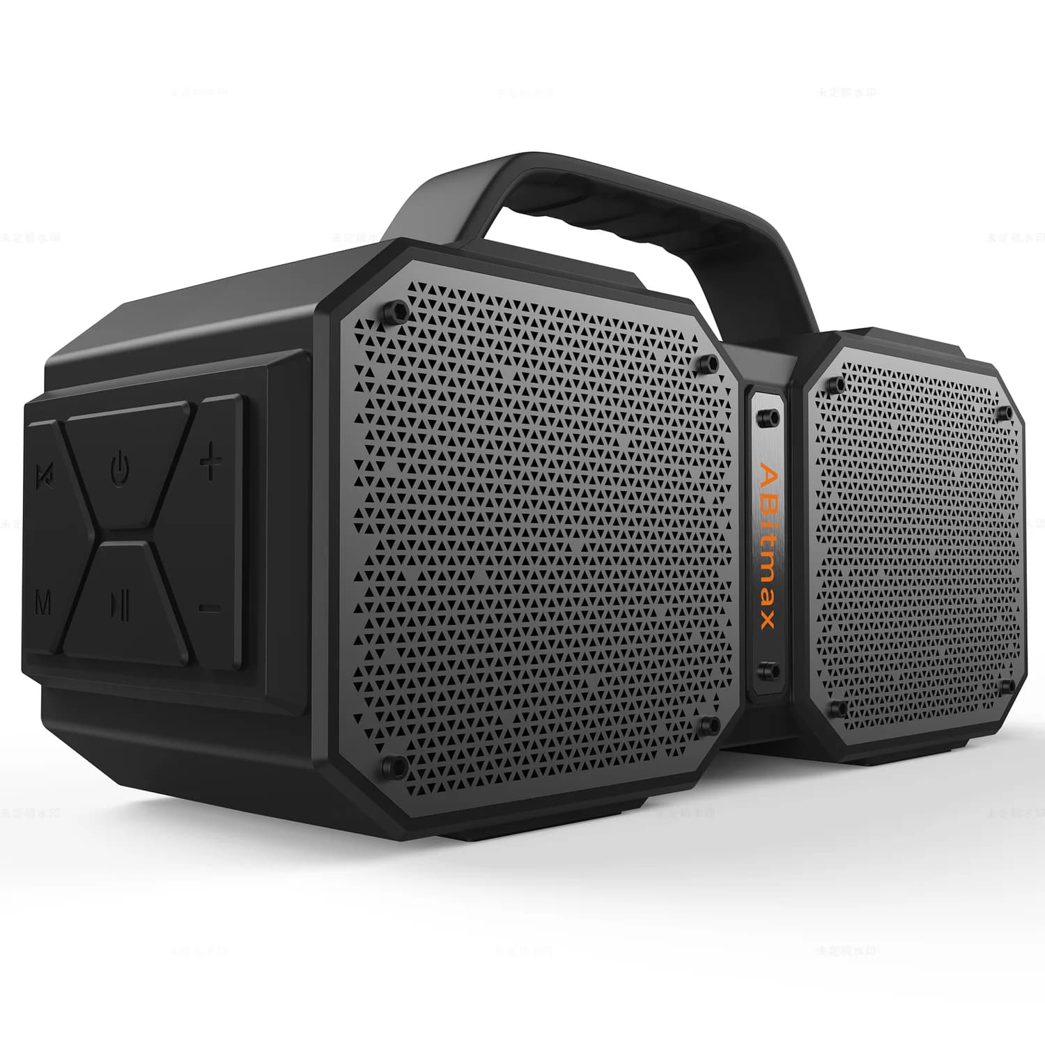Abitmax Shock Portable Wireless Speaker in Black